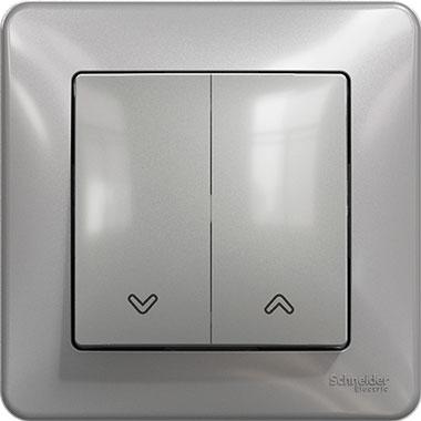 Sedna roller shutter switch (aluminium)